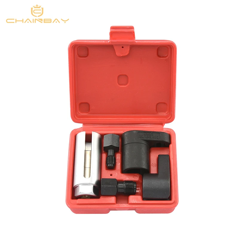 5 PC 1/2" 22mm Oxygen Lambda Sensor Remove Socket Set Kit Thread