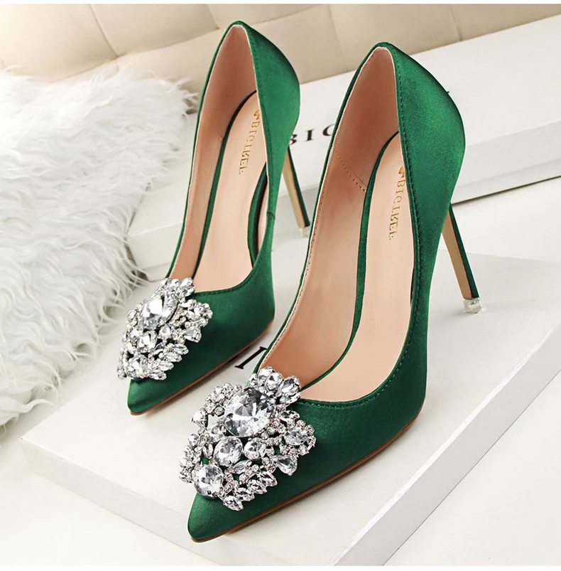 Women's Pumps Shoe Thin Heels' Sexy Women High Heels Shoes Brand Party High Heel Shoes Women Bigtree Office Lady Pumps Shoe New (6)