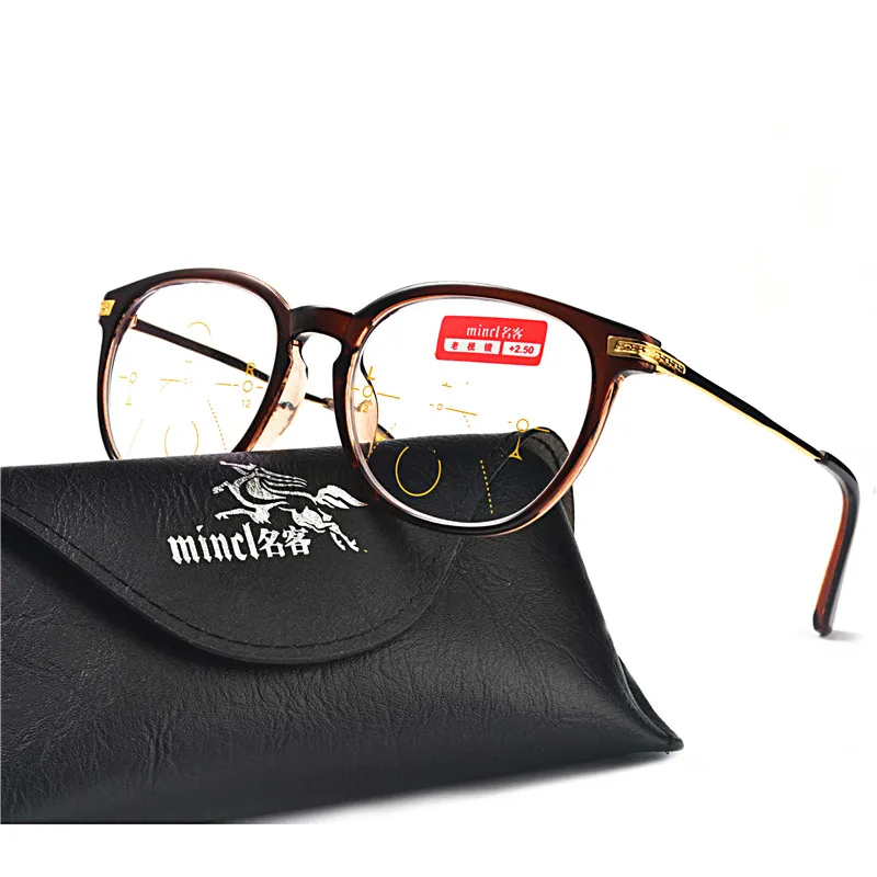 

Progressive Multifocal Lenses Convert Sunglasses Optical Color Reading Glasses Men's Readers Near Points Far Vision + Boxes LXL