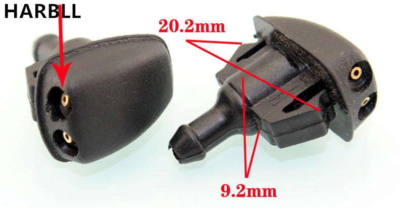 

1PCS For the Great Wall C30, C20, Haval Hover H6 plastic fasteners for Cover hood Wiper nozzles