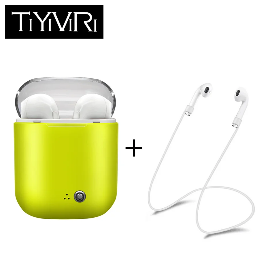 

I7S TWS Wireless Bluetooth Earphones Stereo Earbuds Headset In-Ear Earphone with Microphone Air Pods for Xiaomi Samsung Huawei