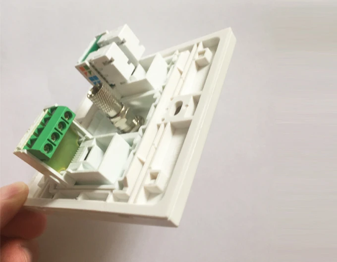 86 style socket RJ45+ TV + RJ11 pic 4