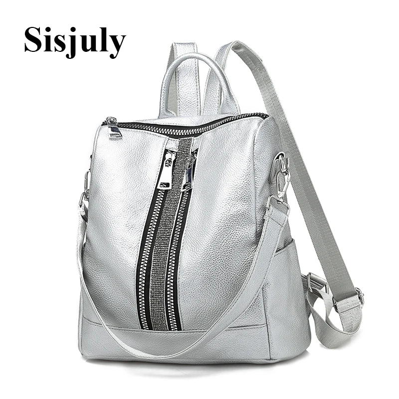 

New Multifunction Backpack Women Leather Backpack Large Cool Schoolbags for Girls Fashion Female Bagpack Sac A Dos 2019 mochila