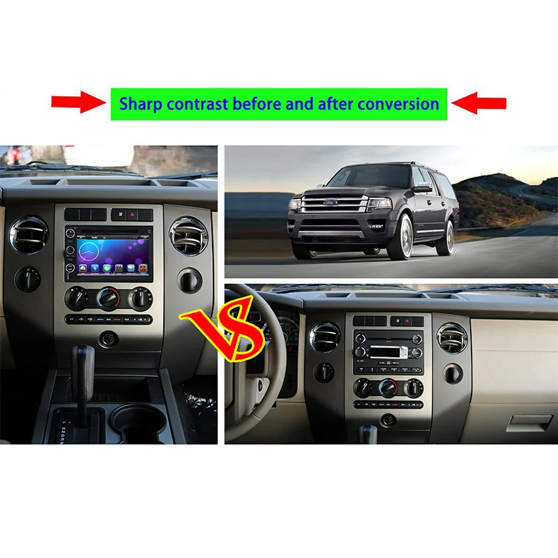 Top Liislee For Ford Series Android Car Bluetooth Stereo Navigation DVD player Multimedia Audio Video Radio Multi-Touch Screen 2