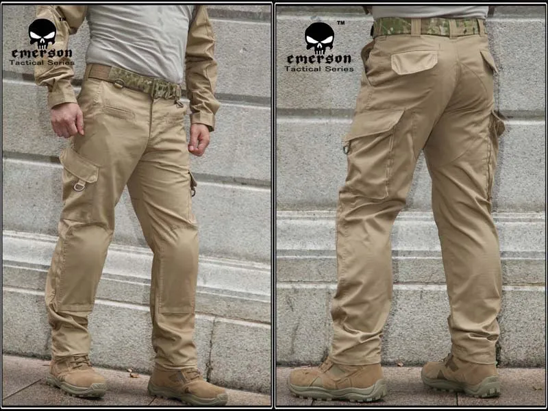 Emerson Tactical bdu Gen3 боевые брюки Emerson BDU военные армейские брюки TAN EM7020