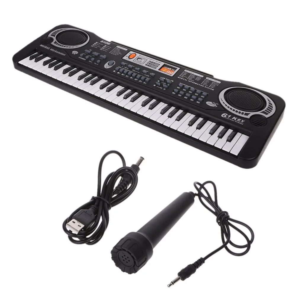 

61 Keys Digital Music Electronic Keyboard Key Board Gift Electric Piano Gift N01