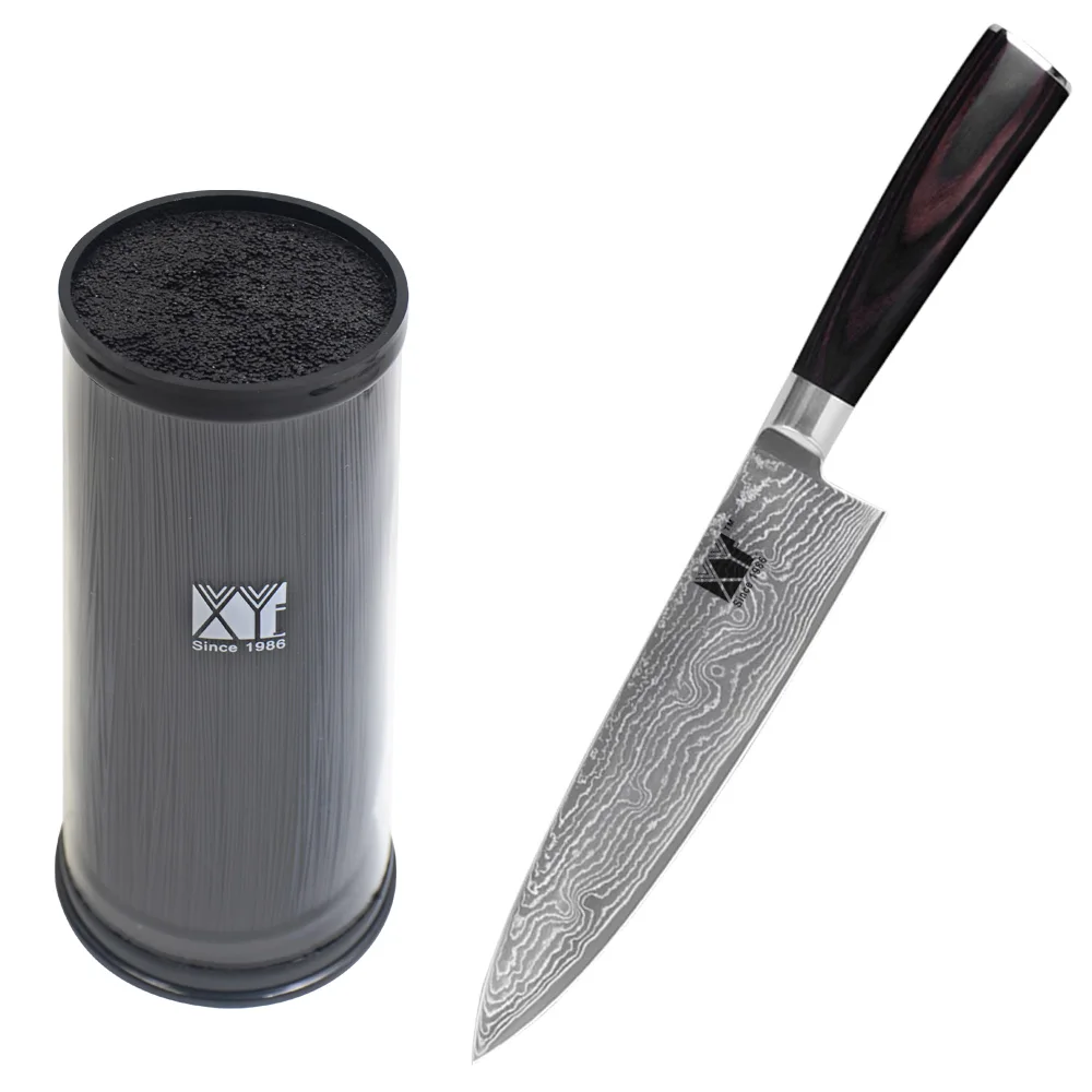 XYj Brand VG10 Core Damascus Knife 8 Inch Chef Kitchen Knife