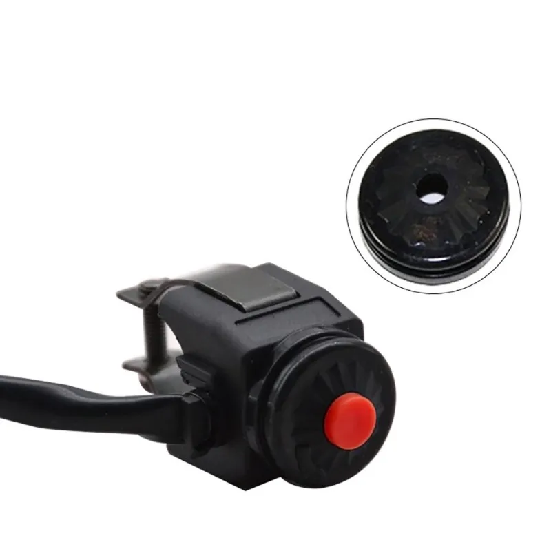 Universal Bike Motorcycle Horn Button Switch Quad Bike Pit 22mm 7/8