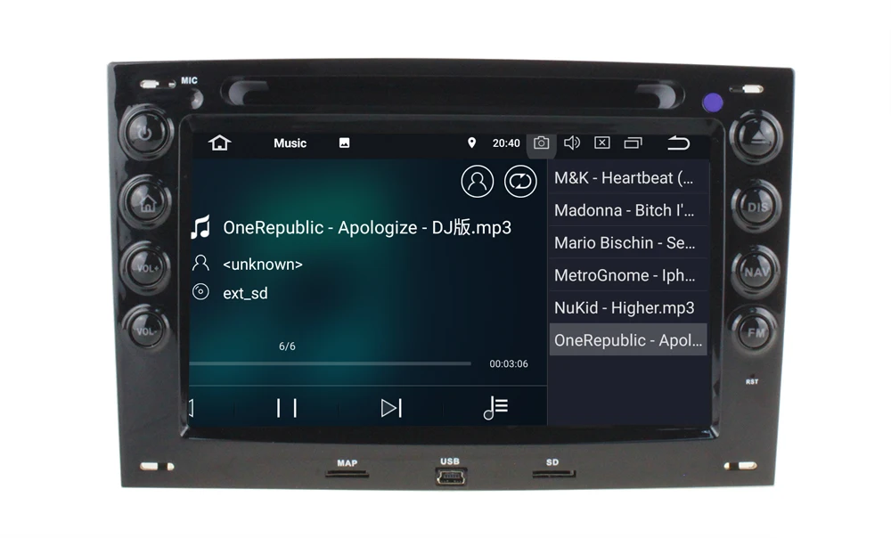 Sale Android 8.1 Car DVD Player GPS for Renault Megane2 Megane 2 2006-2010 with wifi Bluetooth Stereo Radio 20
