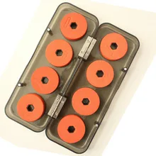 8pcs EVA Foam Wire Board Fishing Winding Line Board Fishing Tackle Boxes