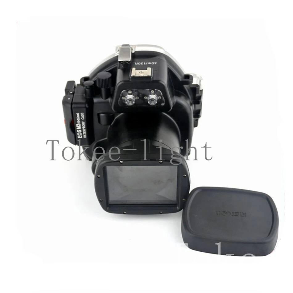 

40 meters Underwater Waterproof Housing Diving Camera Case Housing Bag for Canon EOS M2 EOS-M2 EOS M II Camera fit 18-55mm lens