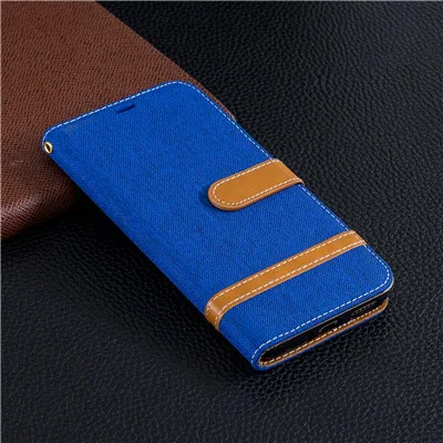 Denim Leather Flip Case For Huawei Y5 Y6 Y9 2018 Y5 2017 Enjoy 8Plus Honor 8C 7X 7C 7A Magnet Card Slot Wallet Cover Case Coque (17)