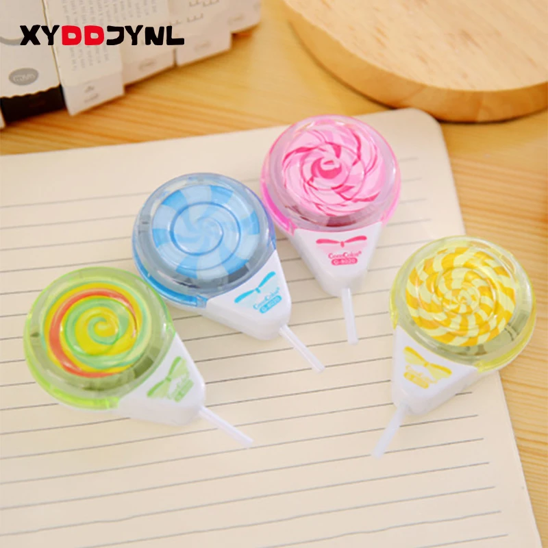

1 Pcs Novelty Lollipop Shape Pencil Pencil Cutter Knife Korean Stationery School Supplies Papelaria Promotional Gift Stationery