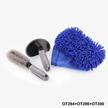 Автомобильная роликовая Очищающая щетка набор инструментов для обода шин скраб мягкий сплав Щетка Очиститель Набор NJ88