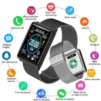 New Smart Watch Men for Android iOS LED Big Color Screen Sport Watches Women Fitness Bracelet Heart Rate Blood Pressure Monitor