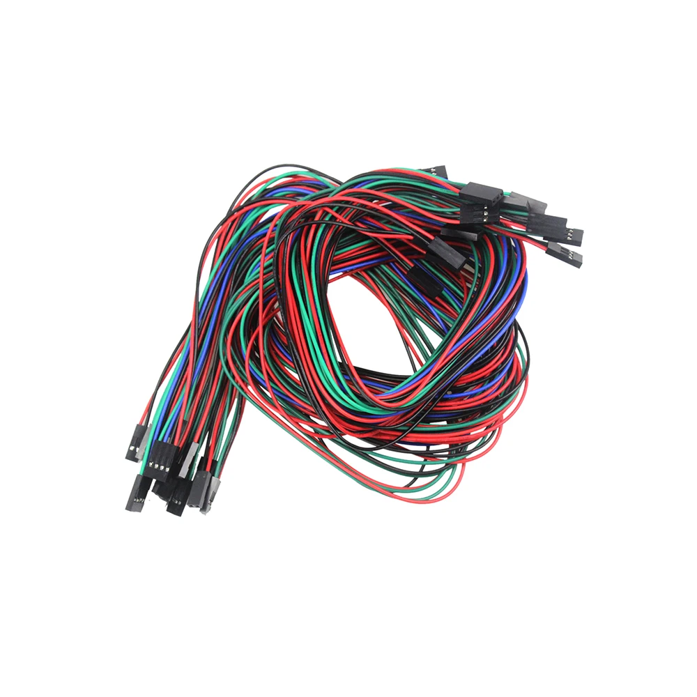 

3D Printer 1lot/14pcs complete wiring cables for 3D Printer reprap RAMPS 1.4 Endstops Thermistors Motor