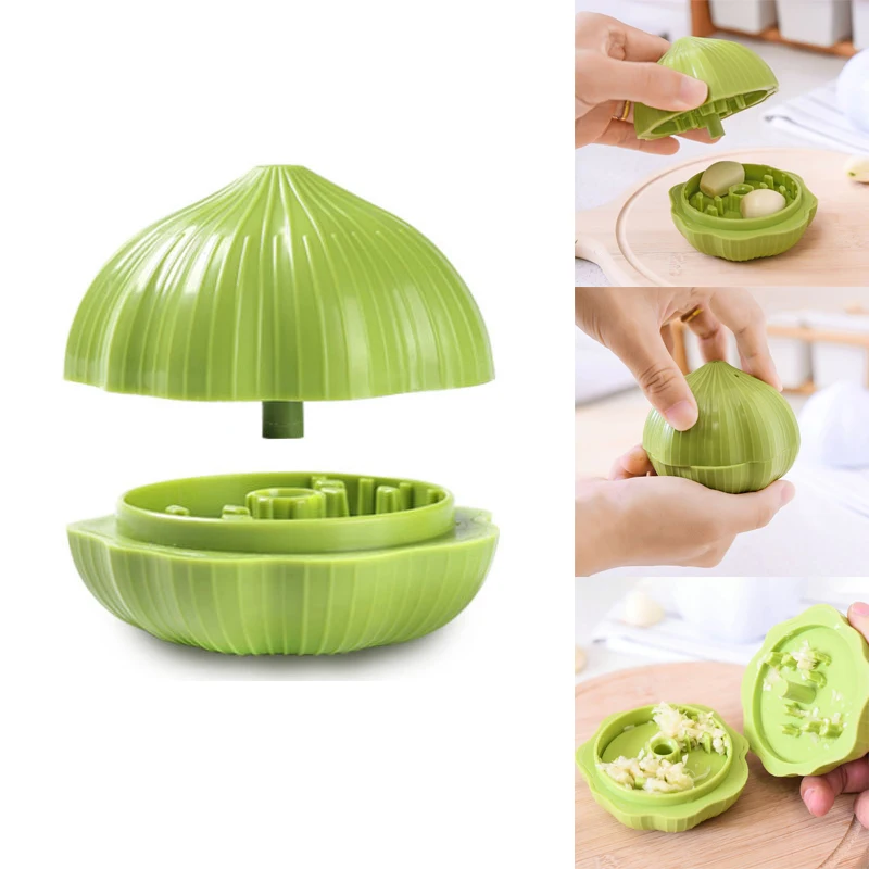 

New Garlic Chopper Manual Garlic Press Grinding Peeler Crusher Kitchen Accessories Creative Gadgets