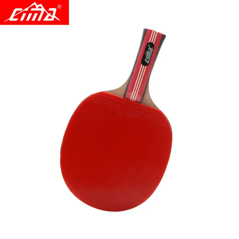 CIMA 3 stars الجدول مضارب التنس مع غطاء حقيبة الهجومية Ddouble البثور في المطاط الرياضية بينغبونغ المبتدئين تنس طاولة مضرب