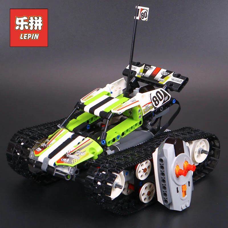 

Technic Series 42065 Radio Controlled Tracked Racer Set Race Car Tank Legoinglys Building Block Brick Toy Technic lepin 20033
