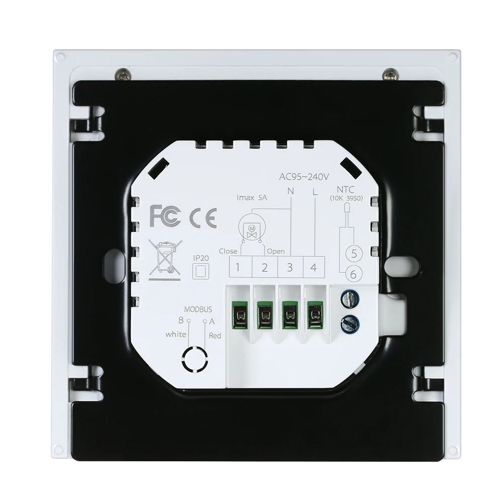 BHT-002-GA-WiFi нагрева воды Управление Лер Температура регулирующий термостат сенсорный ЖК-экран с Подсветка голос Управление Функция