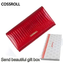 Women Purse Genuine Leather woman Wallet with Card Holder High Quality Leather Purse for Smartphone Female Clutch Wallet