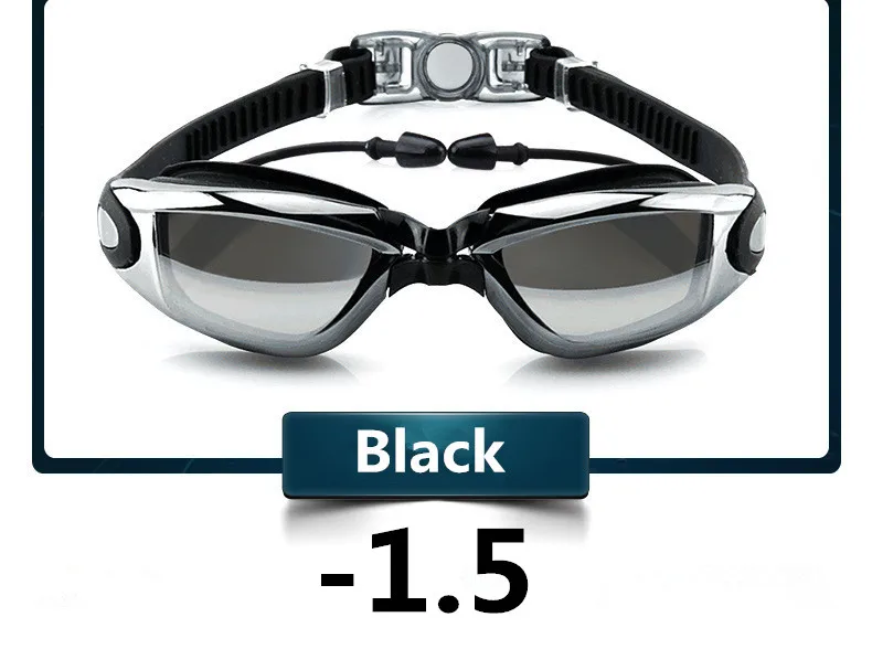 Очки для плавания для мужчин и женщин, спортивные очки для взрослых, очки для плавания, очки для плавания - Цвет: -1.5