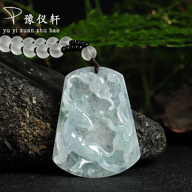 

TJP Vintage jewelry Pendant Fine jewelry Jade fine jewelry Natural stone necklace Jade Boutique Pendant ABP1340