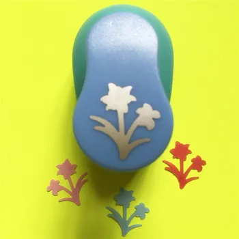 

Free Shipping 1"(2.5cm) Flower Tree shape EVA foam paper punches for greeting card handmade DIY scrapbook craft punch machine