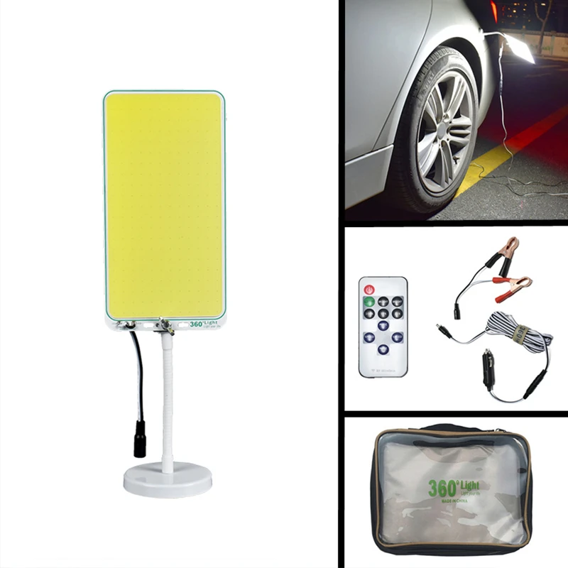360light 300W 12V led фонарь для кемпинга светильник похода дистанционное управление