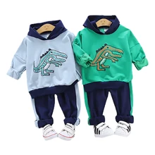 Spring Autumn Kids Cotton Clothes Sets Cartoon Baby Girls Boys Sports Hooded T-Shirt Pants 2Pcs/Sets Children Casual Tracksuits Spring Autumn Kids Cotton Clothes Sets Cartoon Baby Girls Boys Sports Hooded T-Shirt Pants 2Pcs/Sets Children Casual Tracksuits