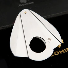 

Double Blades Cigar Cutter Pocket Size Cigar Scissor Stainless Steel Cigarette Knife Smoking Guillotine Cigar Gadget Accessories