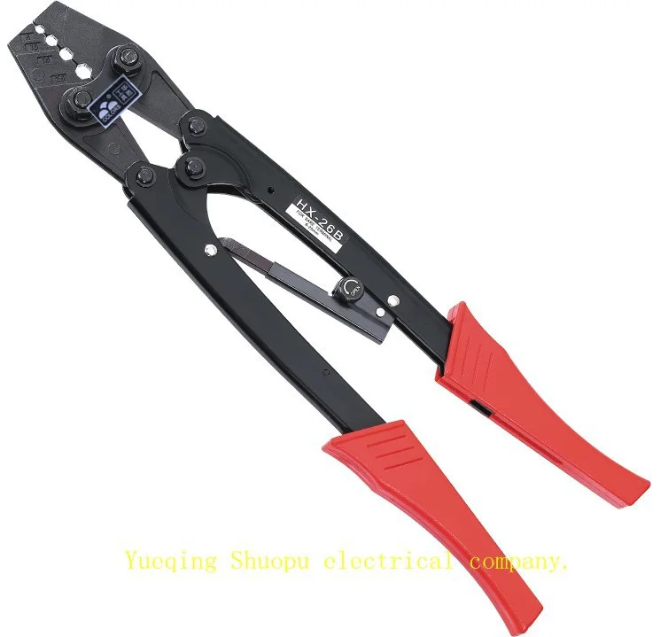 

HX-26B japanese style crimping piler for terminal 6-25mm2 CRIMPING PLIERS RATCHET crimping tools
