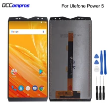 Original For Ulefone Power 5 LCD Display Touch Screen Digitizer Assembly For Ulefone Power 5 Screen LCD Display Phone Parts