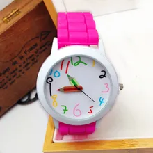 Free Shipping GENEVA Unisex Silicone Rubber Jelly Gel Quartz Analog Sports Women Wrist Watch Fashion Ladies Gifts Watches