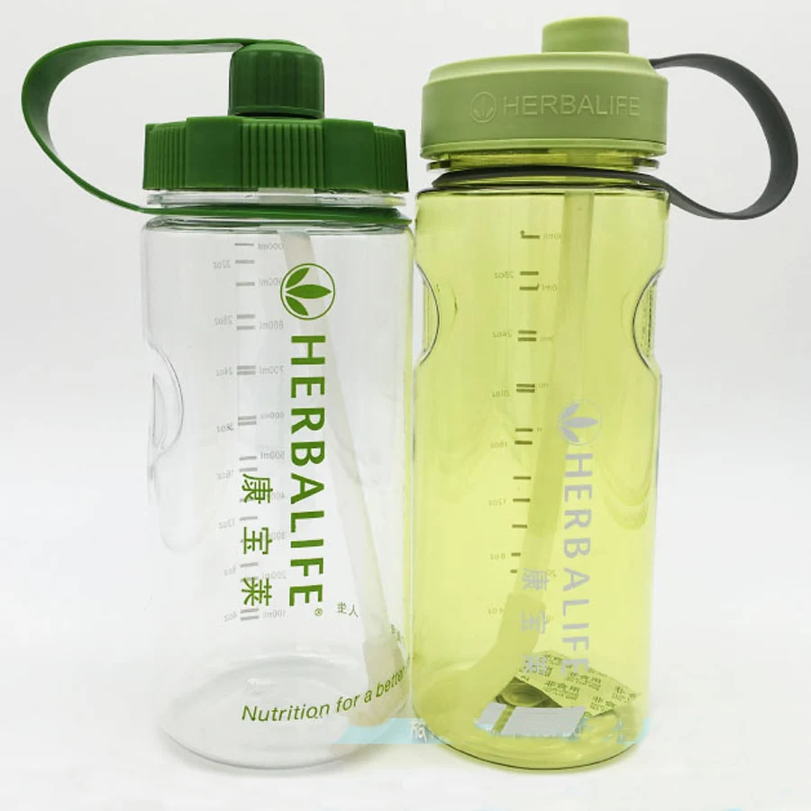 Бутылка для воды herbalife 1000 мл без БФА с ремешком|Бутылки воды| |