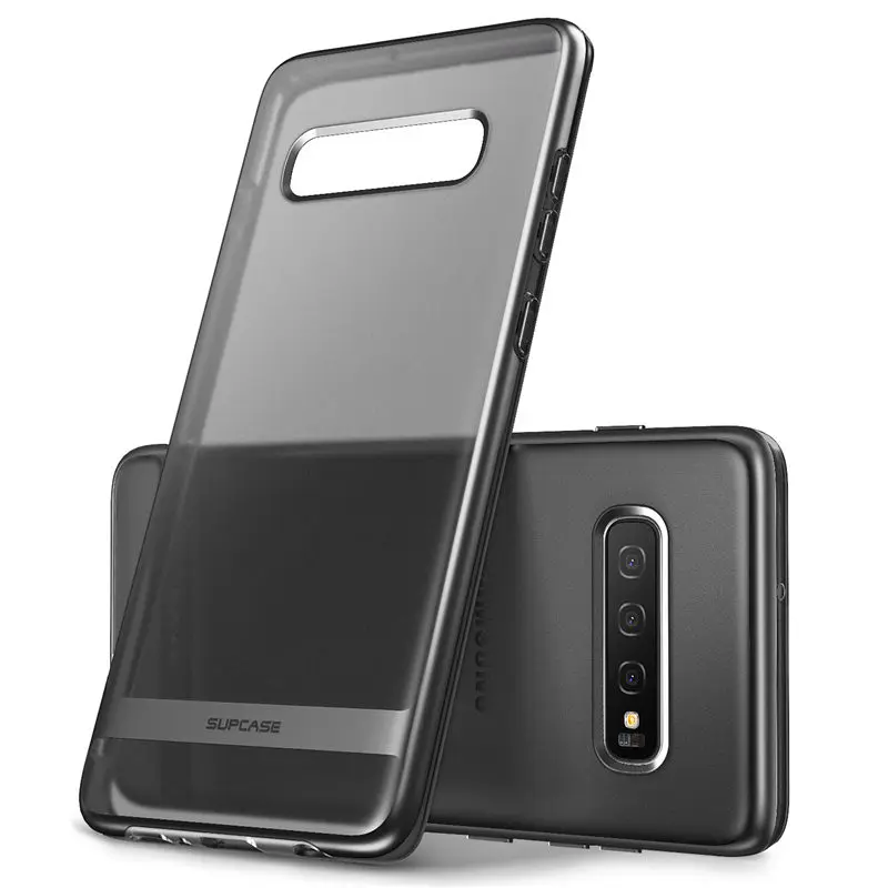 TPU teléfono estuche Cubierta Delgado Suave Transparente Samsung Galaxy S10 S9 S8 Plus E