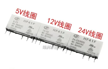 

HF41F 005 012 024 -ZS 6A 5V 12V 24V Relay Brand New