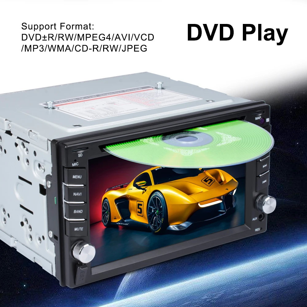 universal Car Radio Double 2 din Car DVD Player GPS Navigation In dash 2din Car PC Stereo Head Unit video rear view camera universal Car Radio Double 2 din Car DVD Player GPS Navigation In dash 2din Car PC Stereo Head Unit video rear view camera