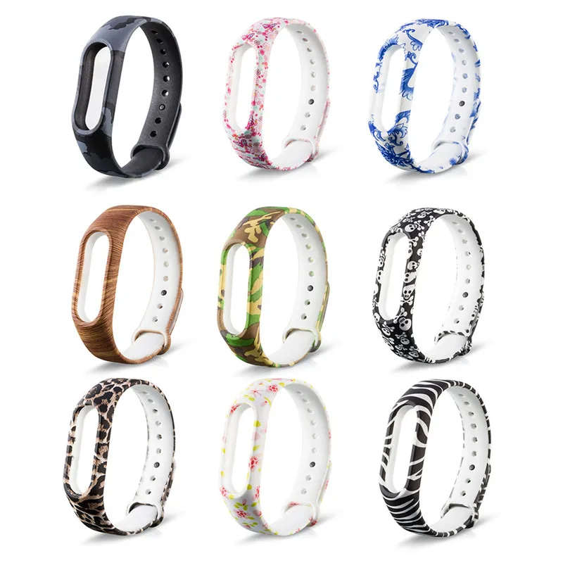 

Choifoo For Xiaomi Mi Band 2 Strap Bracelet Silicone Wrist band Strap for Mi band 2 Smart watch band Accessories Drop Shipping