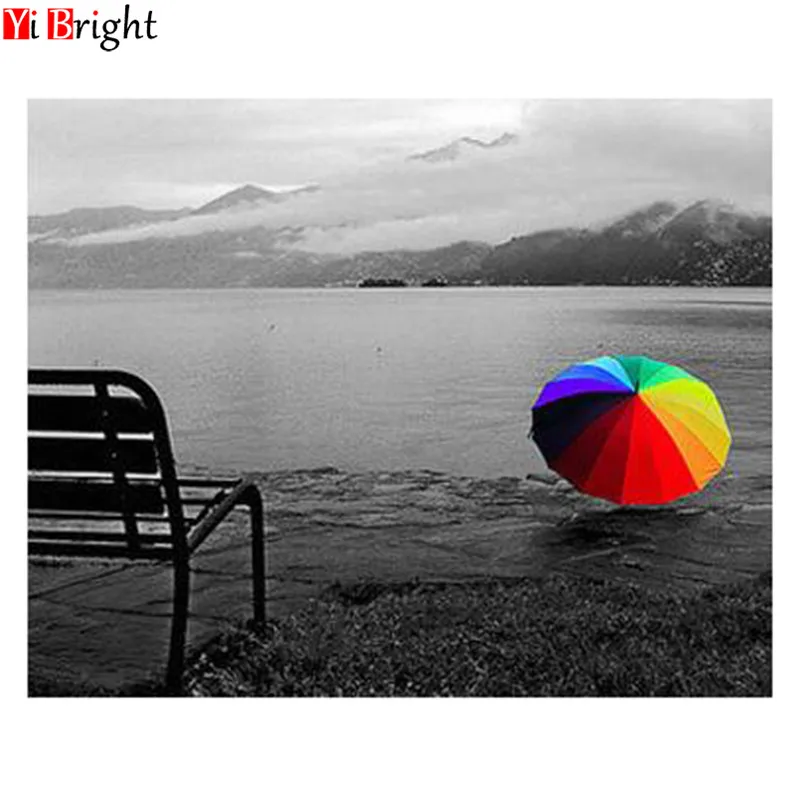 

Full Drill Square Diamond 5D DIY Diamond Painting"Color umbrella"Diamond Embroidery Cross Stitch Rhinestone Mosaic Painting XY1