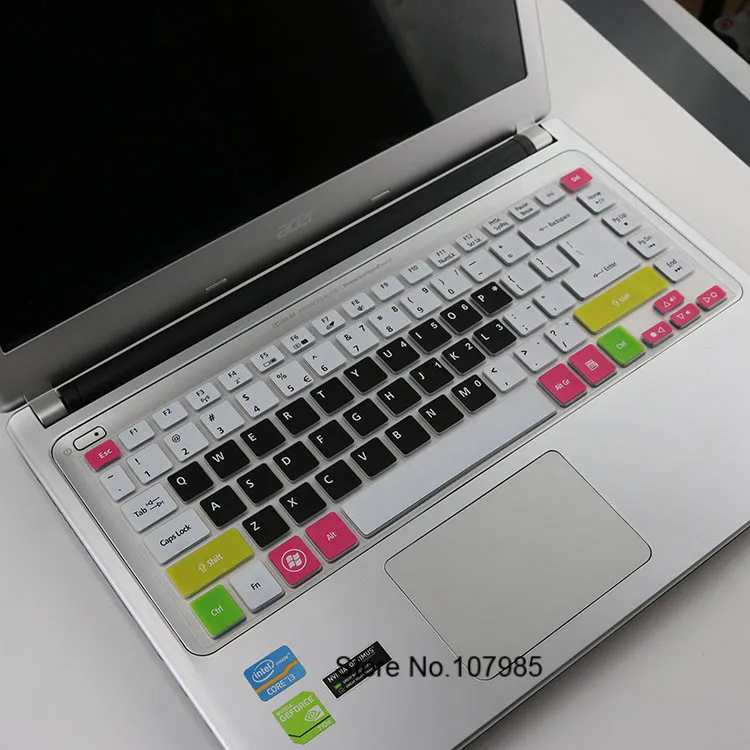 Защитная крышка для клавиатуры ноутбука Acer Aspire женской лампы 4755 дюйма 4830 ГБ
