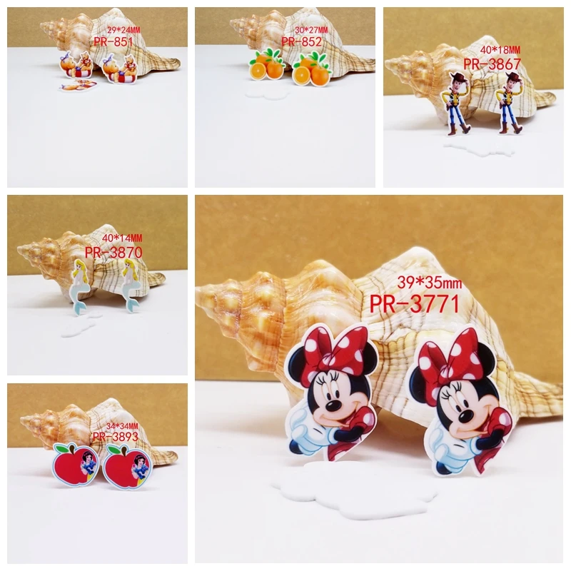 

Free shipping 30 pcs planar resin ribbon cartoon resin pr3771