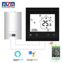 MJZM BGL-002-WiFi термостат для газового котла контроль температуры Лер Alexa Google домашний контроль терморегулятор для теплого помещения