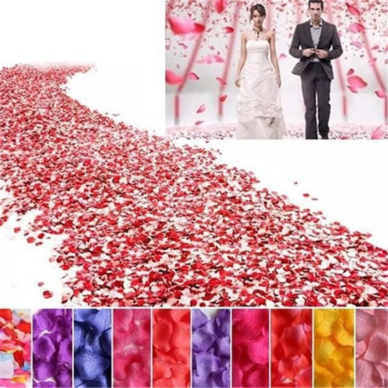 200 DARK GREEN Silk Rose Petals Ideal For Weddings~Engagement~Anniversaries~ Celebrations