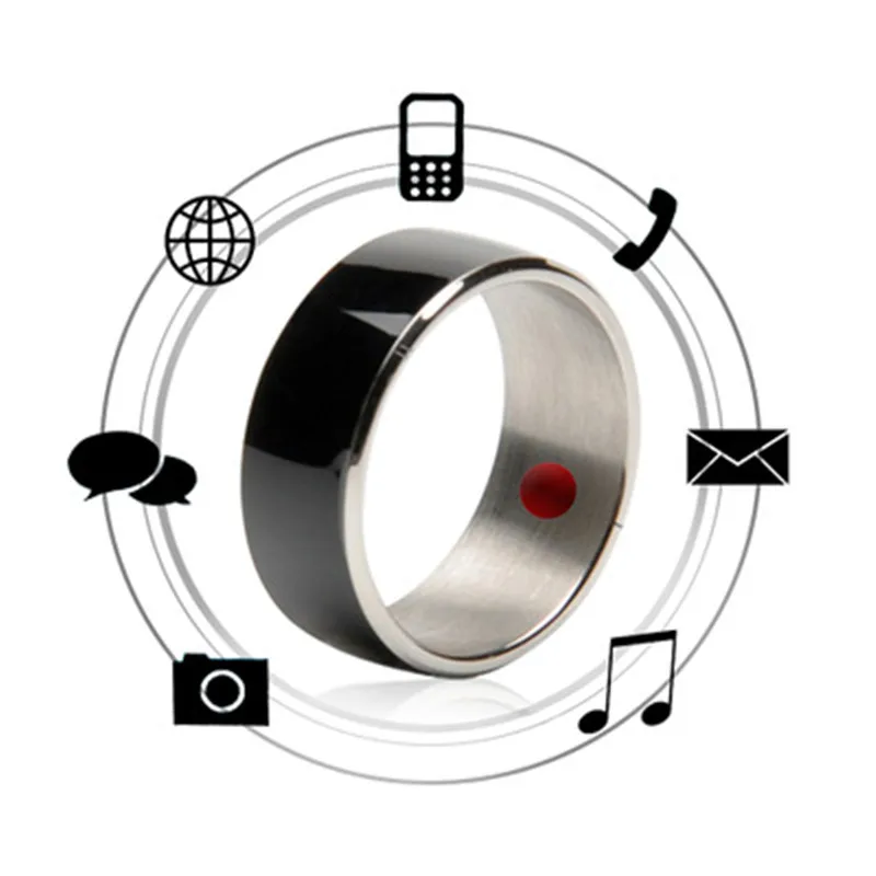 

Smart ring, NFC ring can be used as program lock, graphic, website sharing, smart door lock setting, etc.-Multiple sizes-TW-199