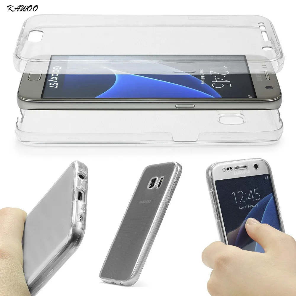 

S8 S8 Plus Shell Shockproof Ultra Thin Soft TPU Full Body 360 Degree Case Cover For Samsung J3 J5 J7 2016 A3 A5 A7 2017 J5 Prime