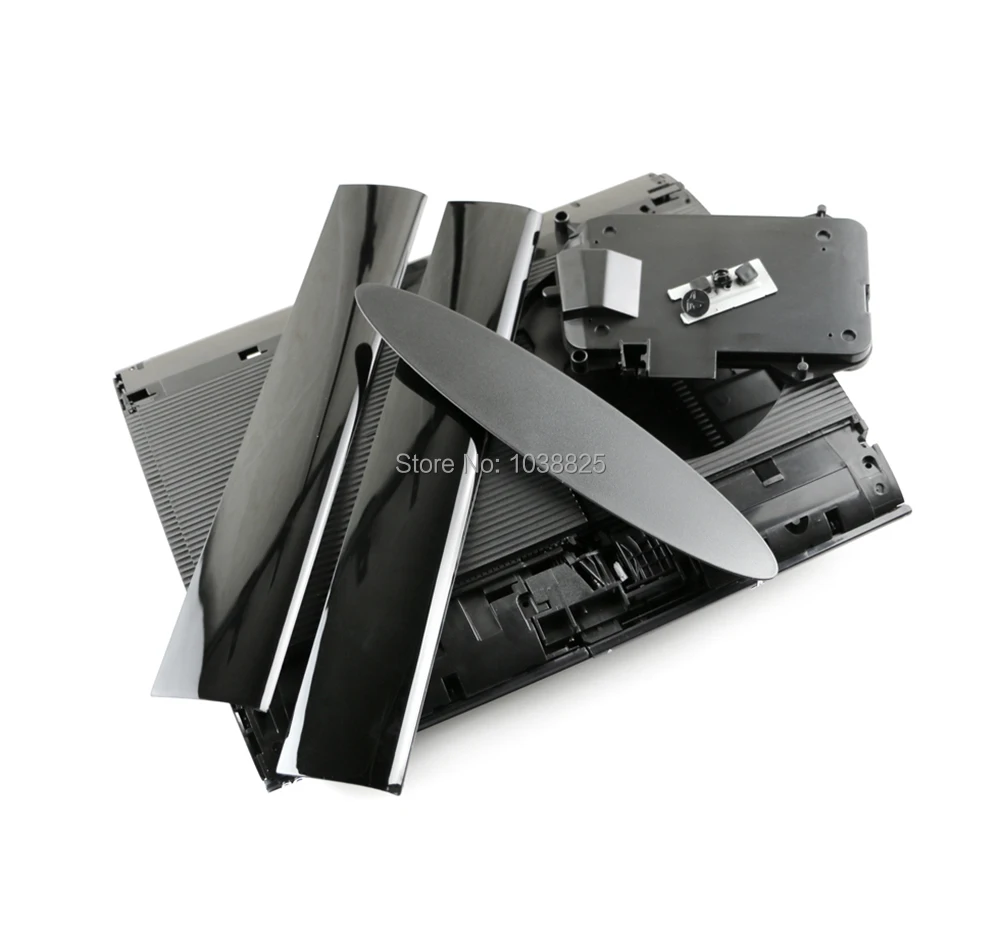 Черный чехол с полным покрытием для PS3 Super Slim 4000 4XXX консоли|case nail|housing bankhousing design |