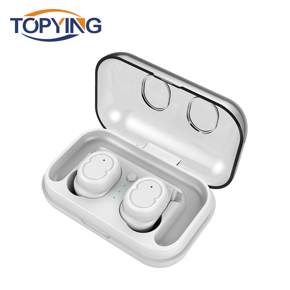 

True Wireless Earphone Mini Earbuds Bluetooth 5.0 Earphone HD Mic High Sound Quality Music Headset Earpiece for iPhone