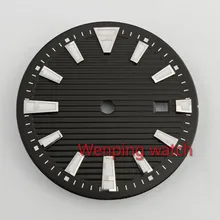 P786, 34 мм стерильный циферблат для часов Miyota 8205 8215 821A, ETA 2836 механизм