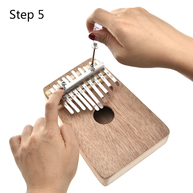 10 Key Tone Kalimba African Thumb Piano Mbira Finger Percussion Keyboard Musical Instruments Kalimba Wood